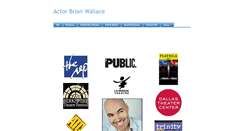 Desktop Screenshot of actorbrianwallace.com